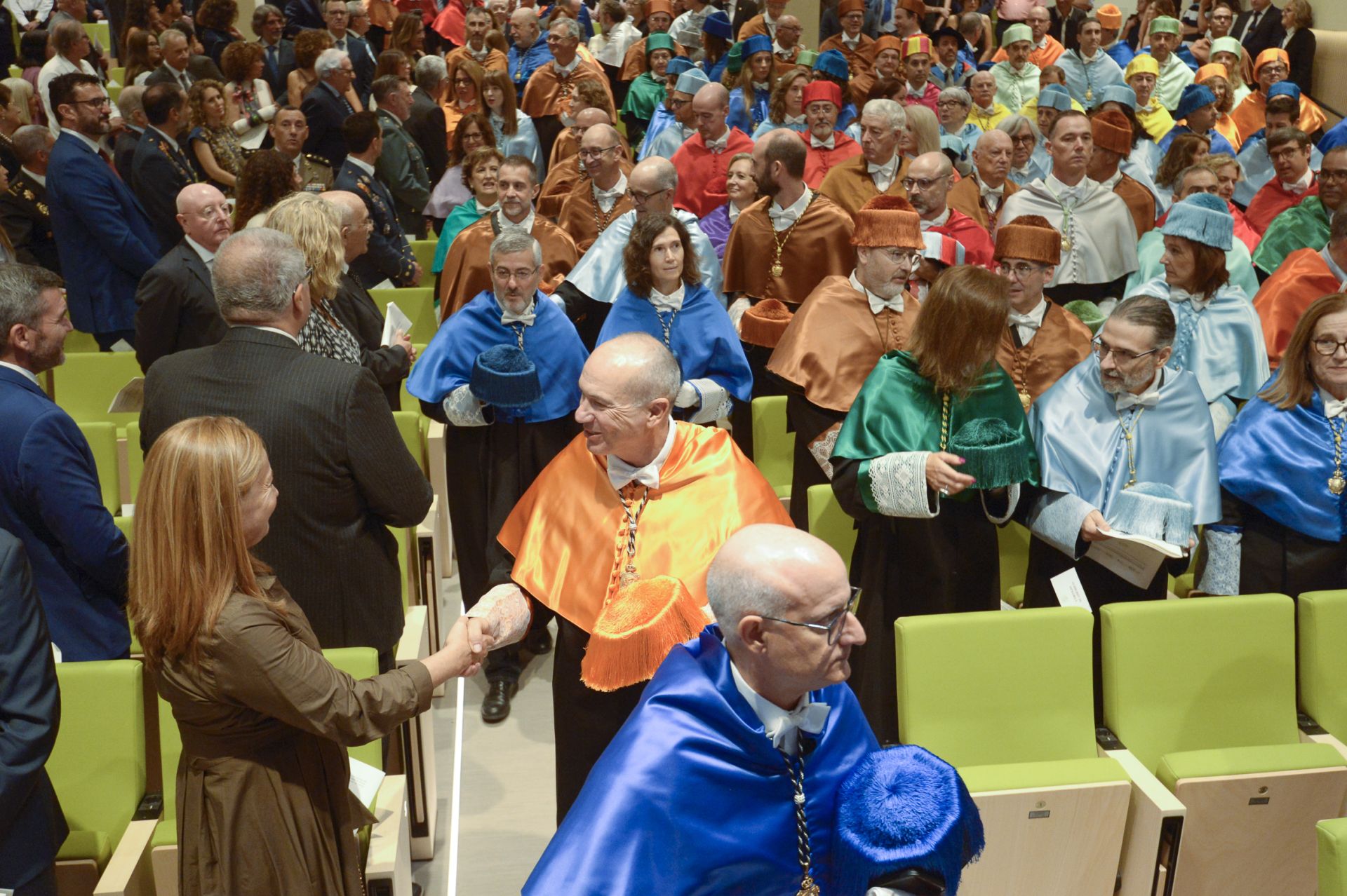 La apertura del curso académico de las universidades públicas de la Región de Murcia, en imágenes