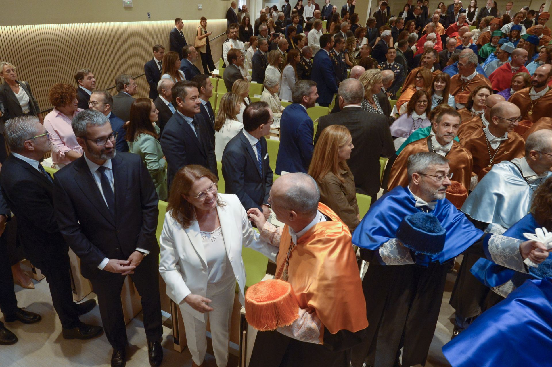 La apertura del curso académico de las universidades públicas de la Región de Murcia, en imágenes