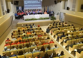 La apertura del curso académico de las universidades públicas de la Región de Murcia, en imágenes