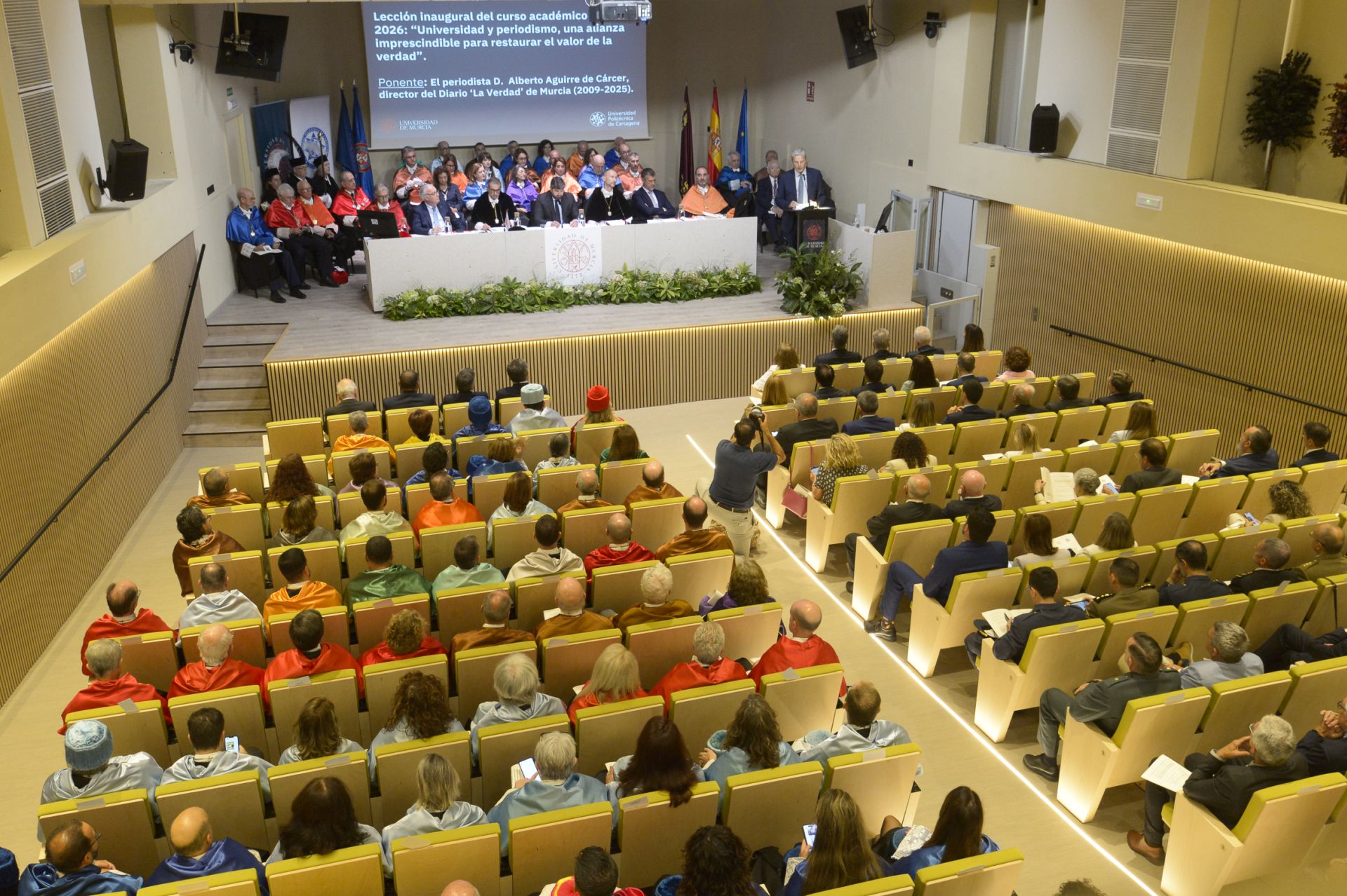 La apertura del curso académico de las universidades públicas de la Región de Murcia, en imágenes