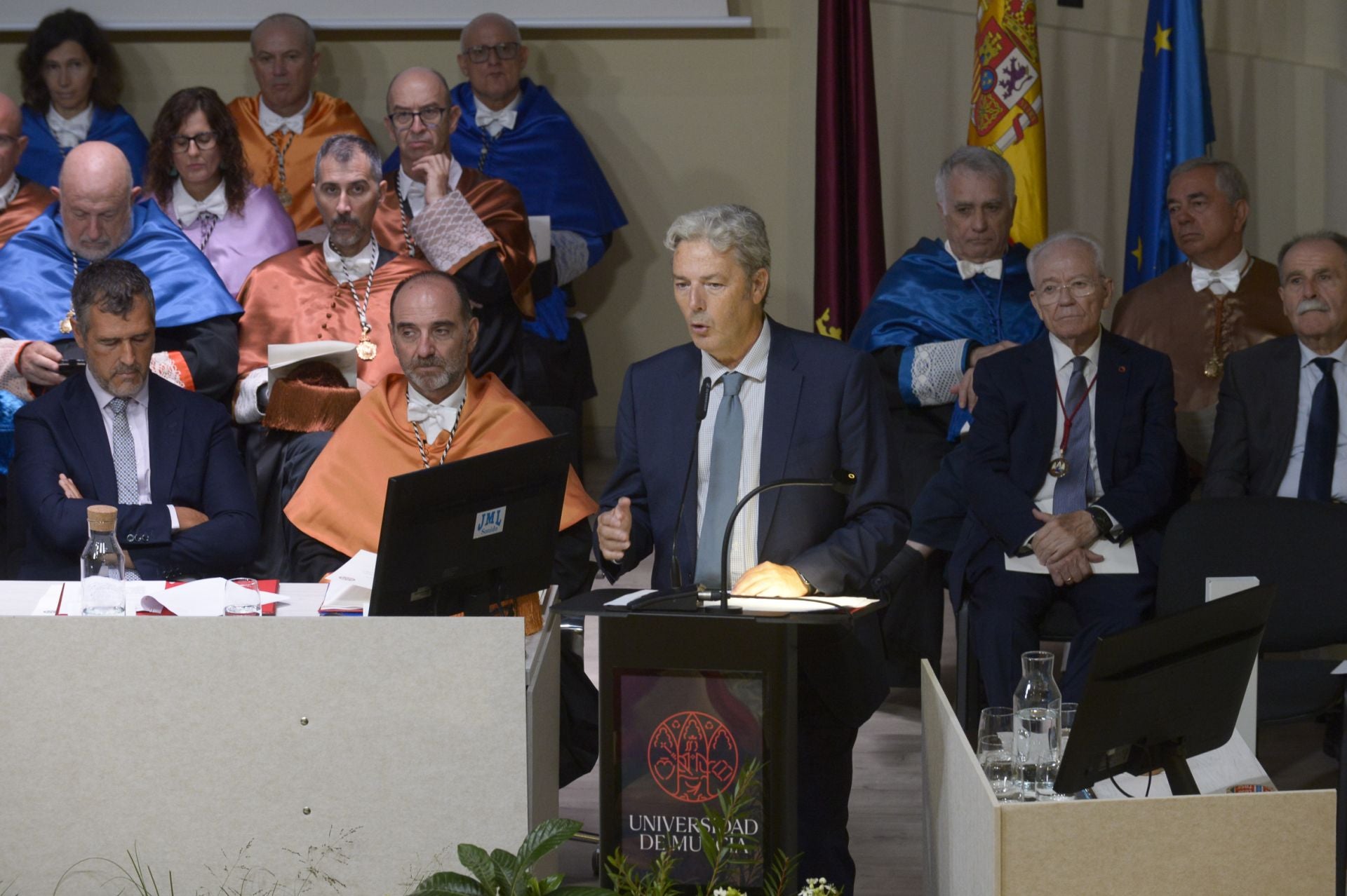 La apertura del curso académico de las universidades públicas de la Región de Murcia, en imágenes