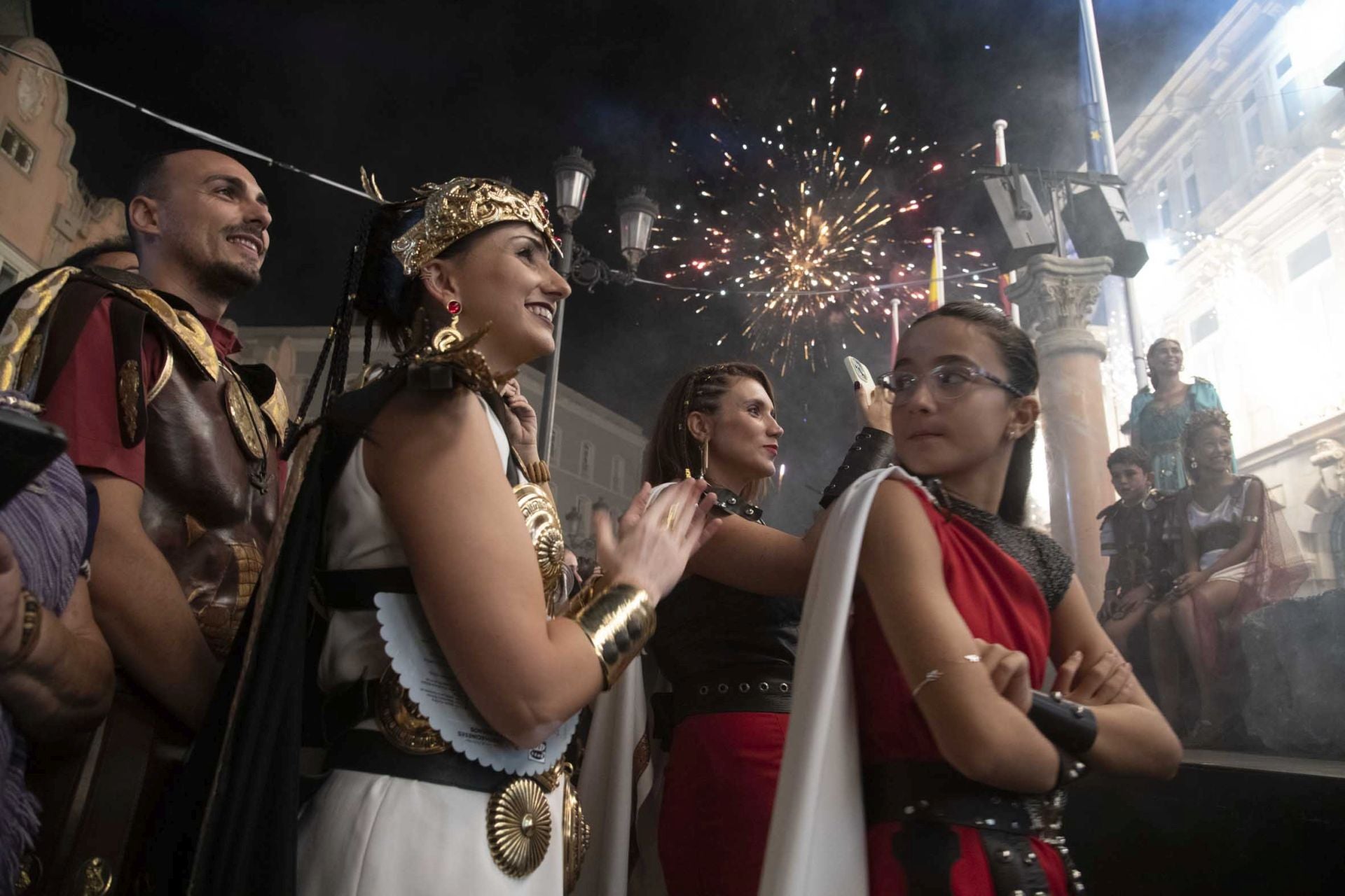 En imágenes, pregón e inicio de las Fiestas de Carthagineses y Romanos