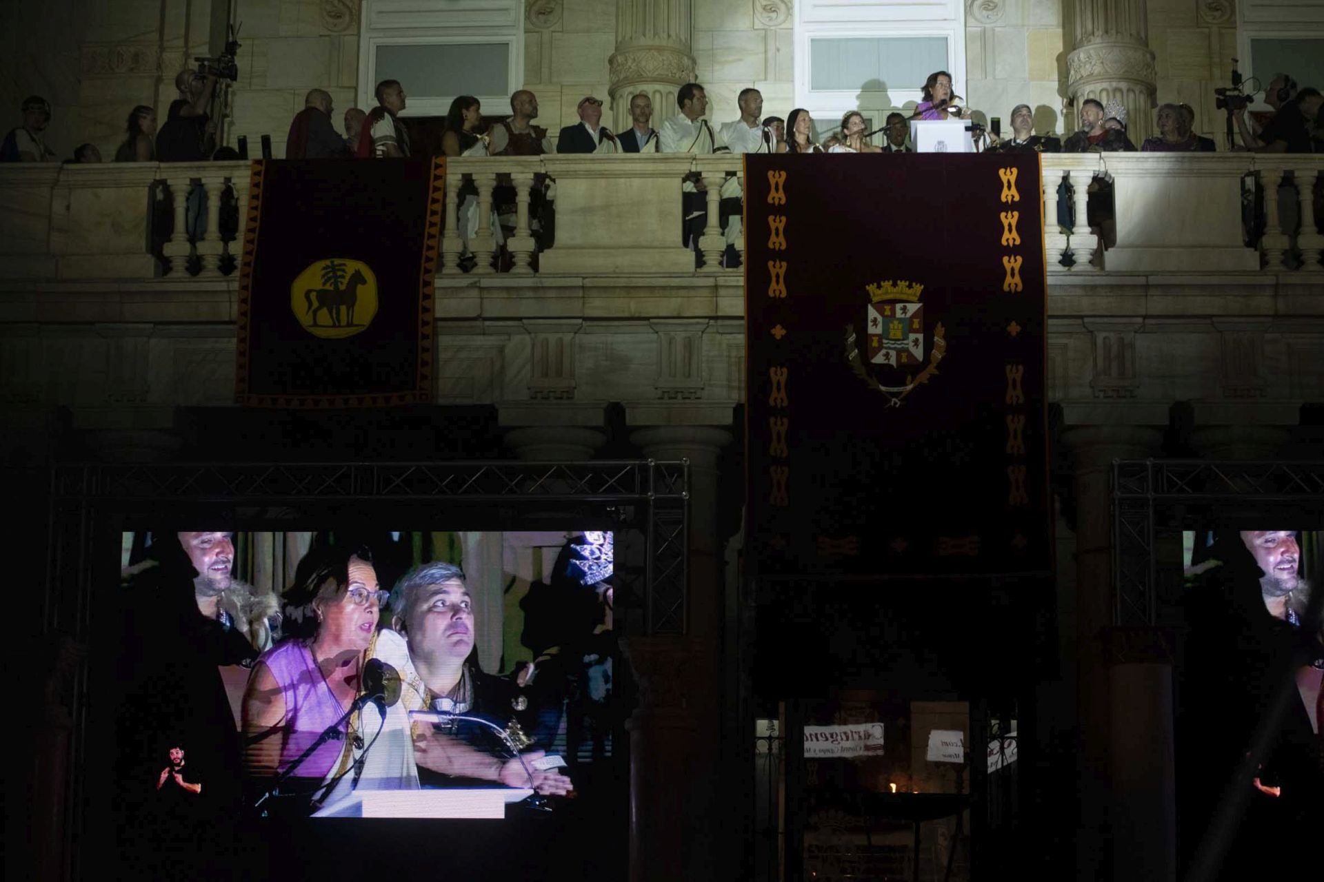 En imágenes, pregón e inicio de las Fiestas de Carthagineses y Romanos