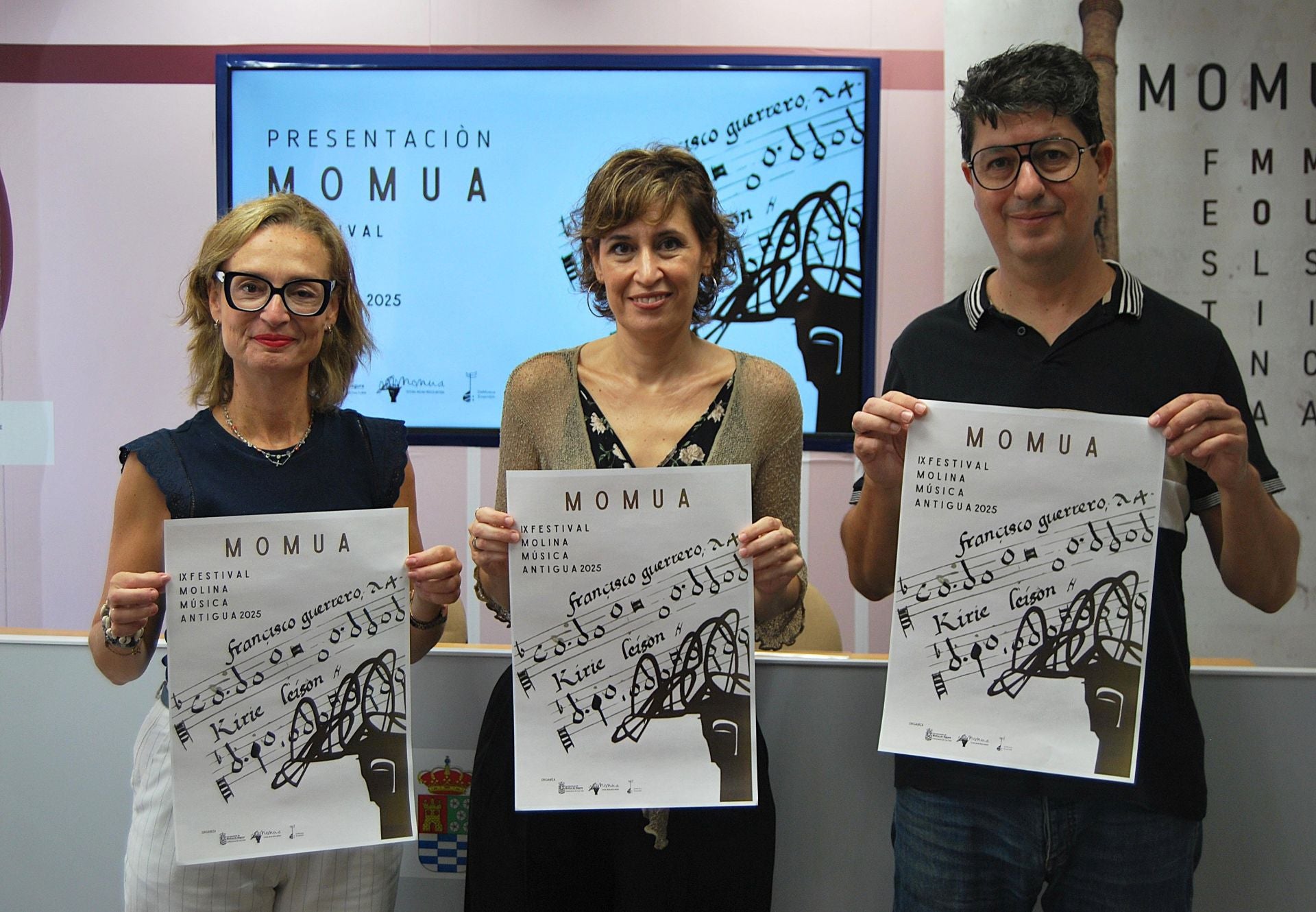 Presentación de la novena edición del Festival Molina Música Antigua este viernes.