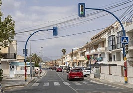 Imagen de archivo de la calle Mayor de Isla Plana.