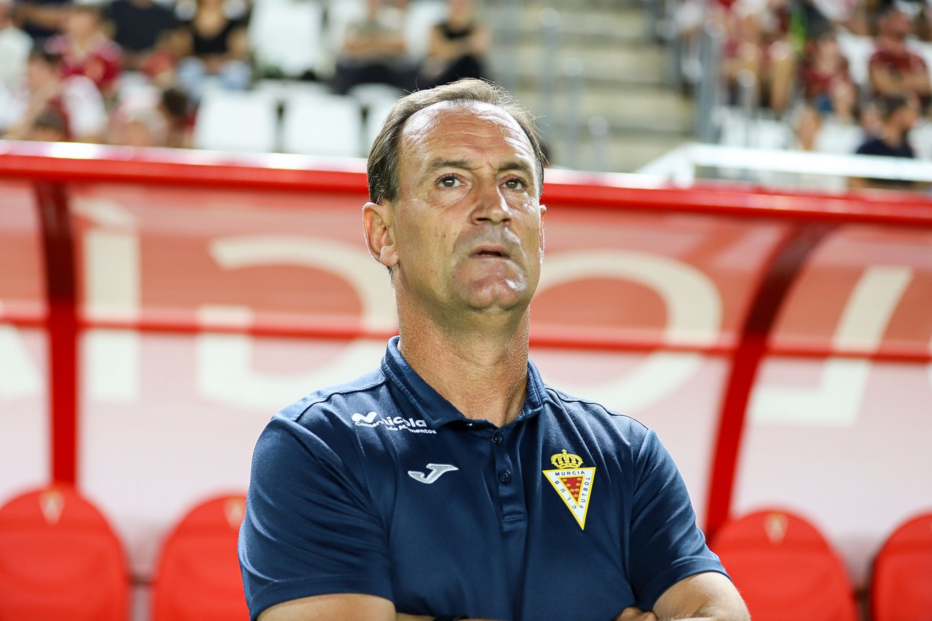 El Real Murcia consigue el empate en el último minuto, en imágenes