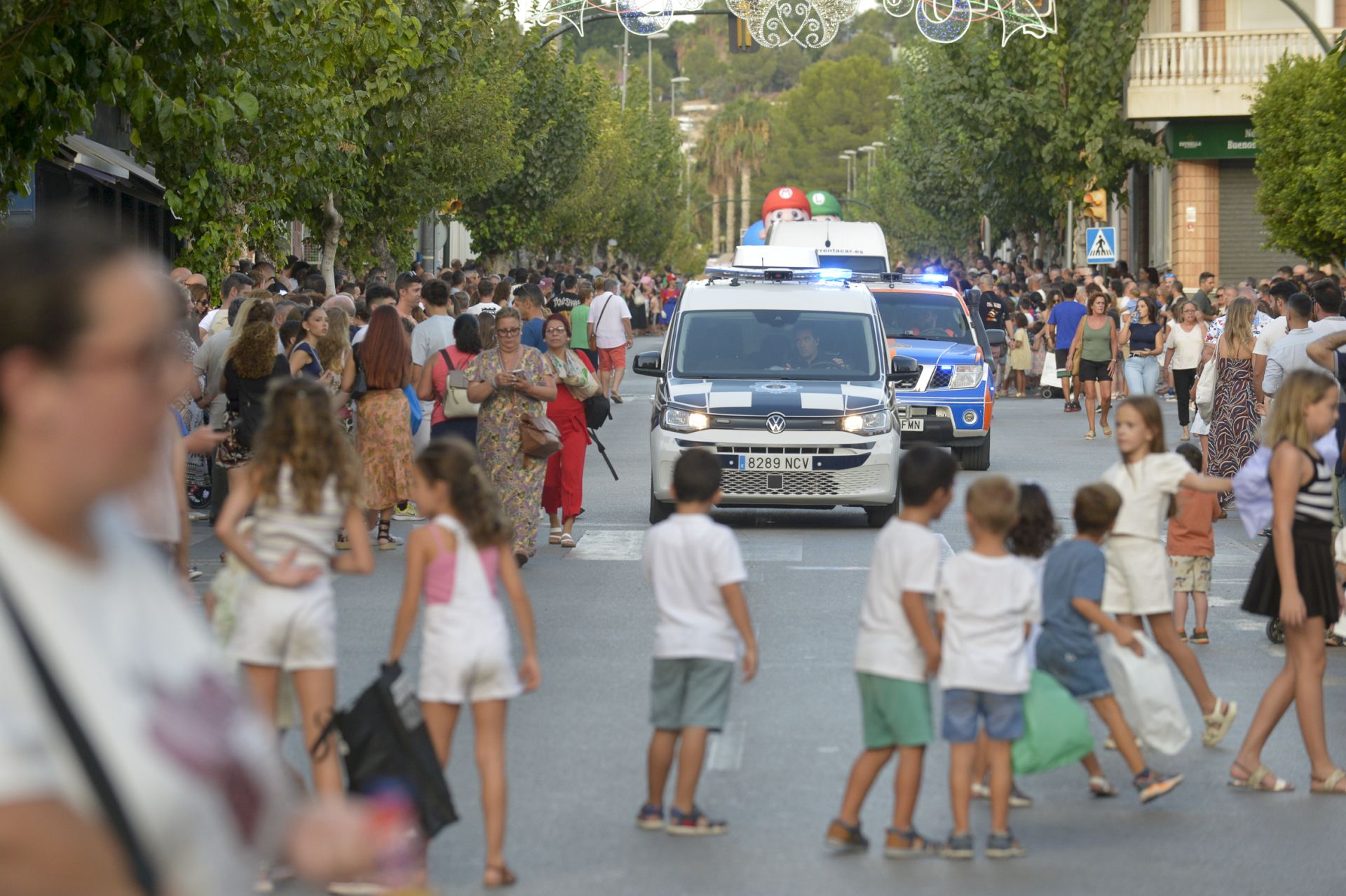 En imágenes, desfile de las carrozas de Molina de Segura