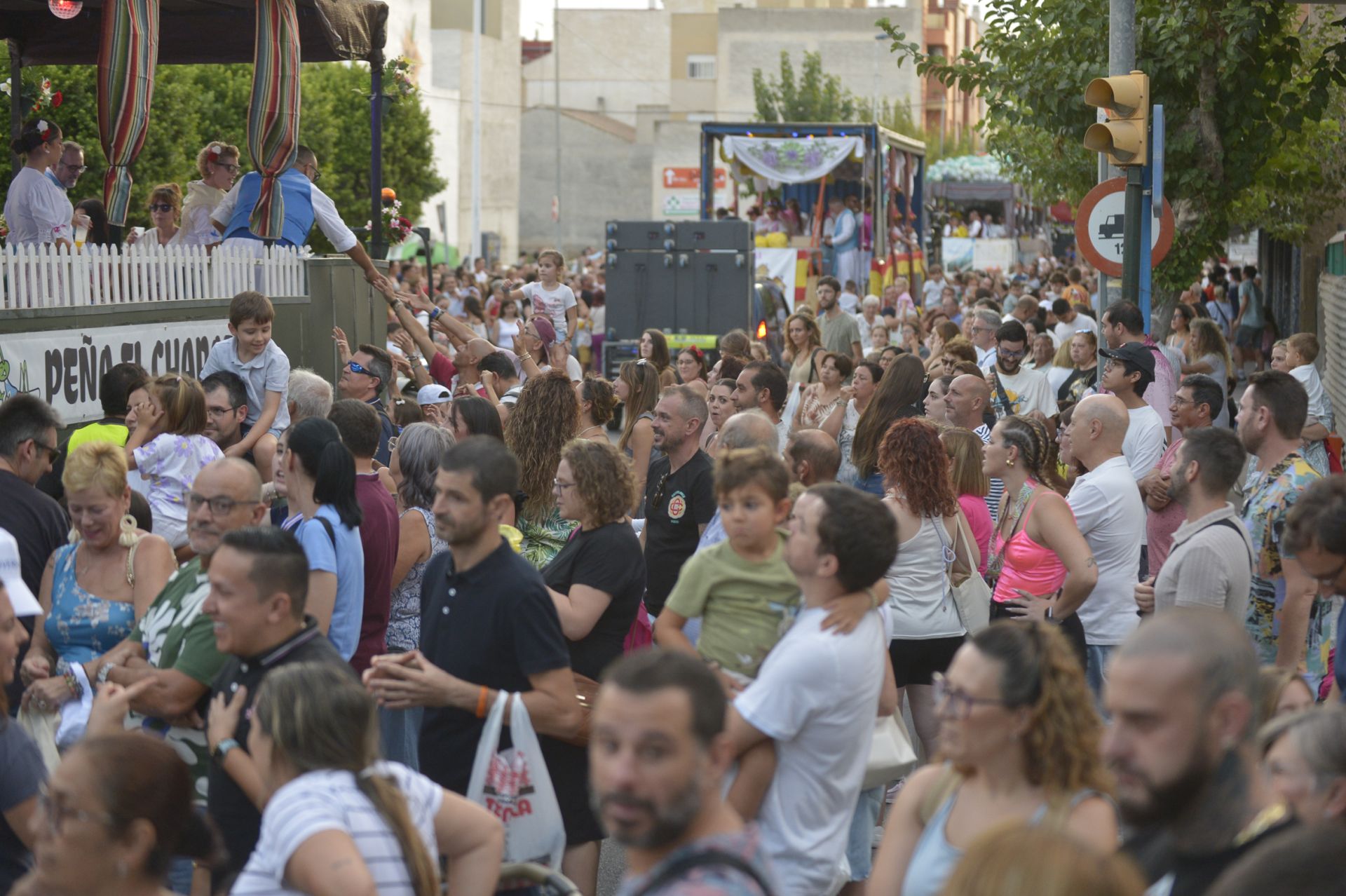 En imágenes, desfile de las carrozas de Molina de Segura