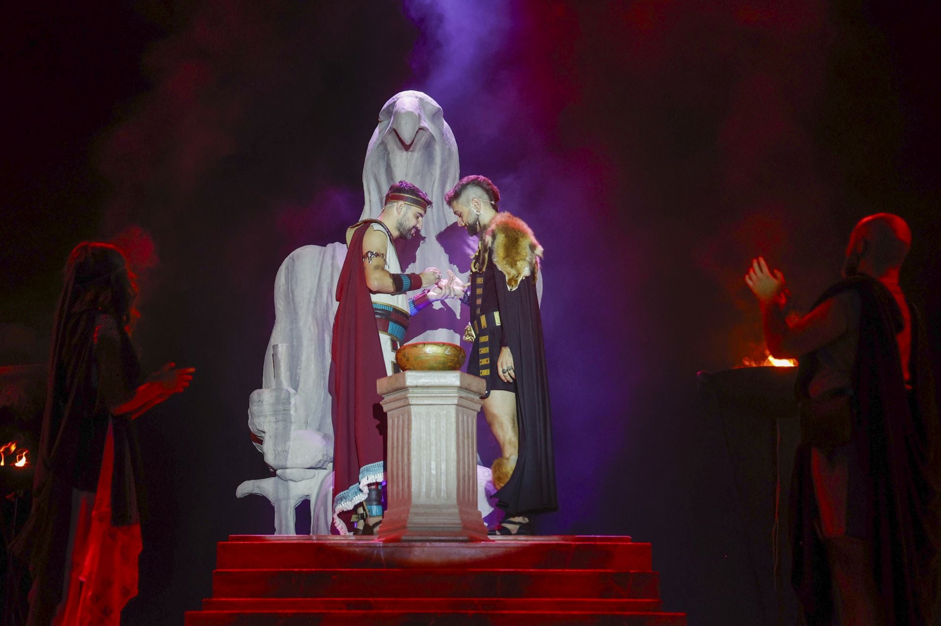 En imágenes, recreación de la fundación de Qart Hadast en Carthagineses y Romanos