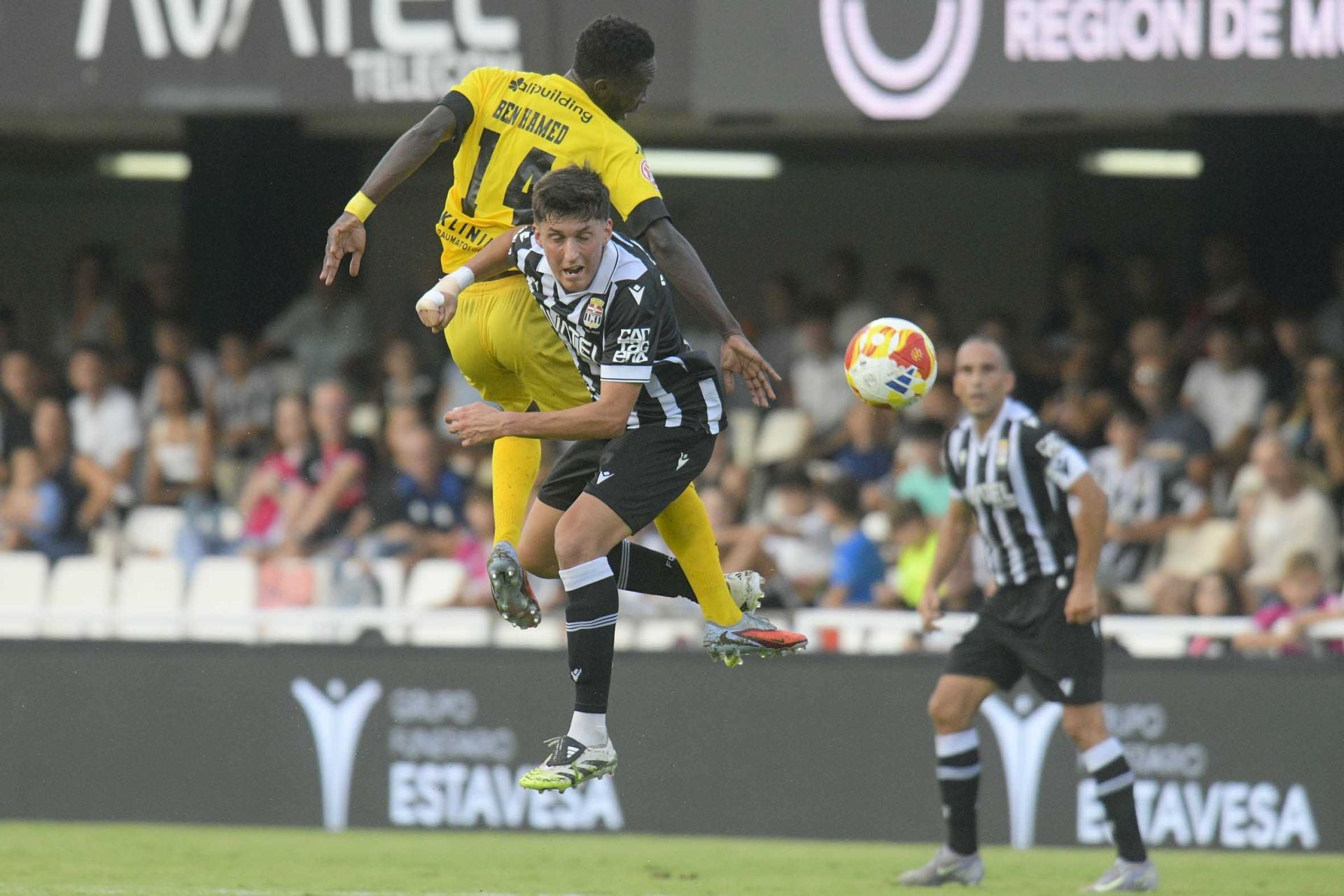 Pablo de Blasis regala la victoria al FC Cartagena en el último minuto, en imágenes