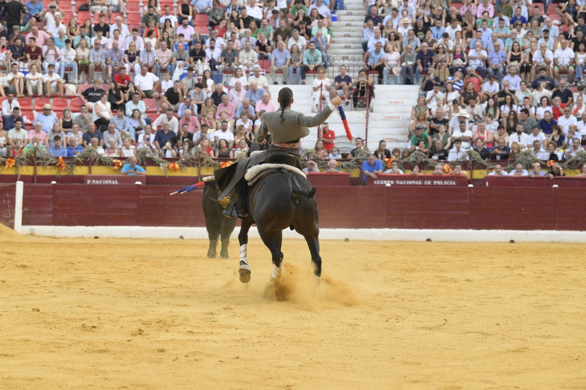 Las imágenes de la corrida de rejones de la Feria de Taurina de Murcia