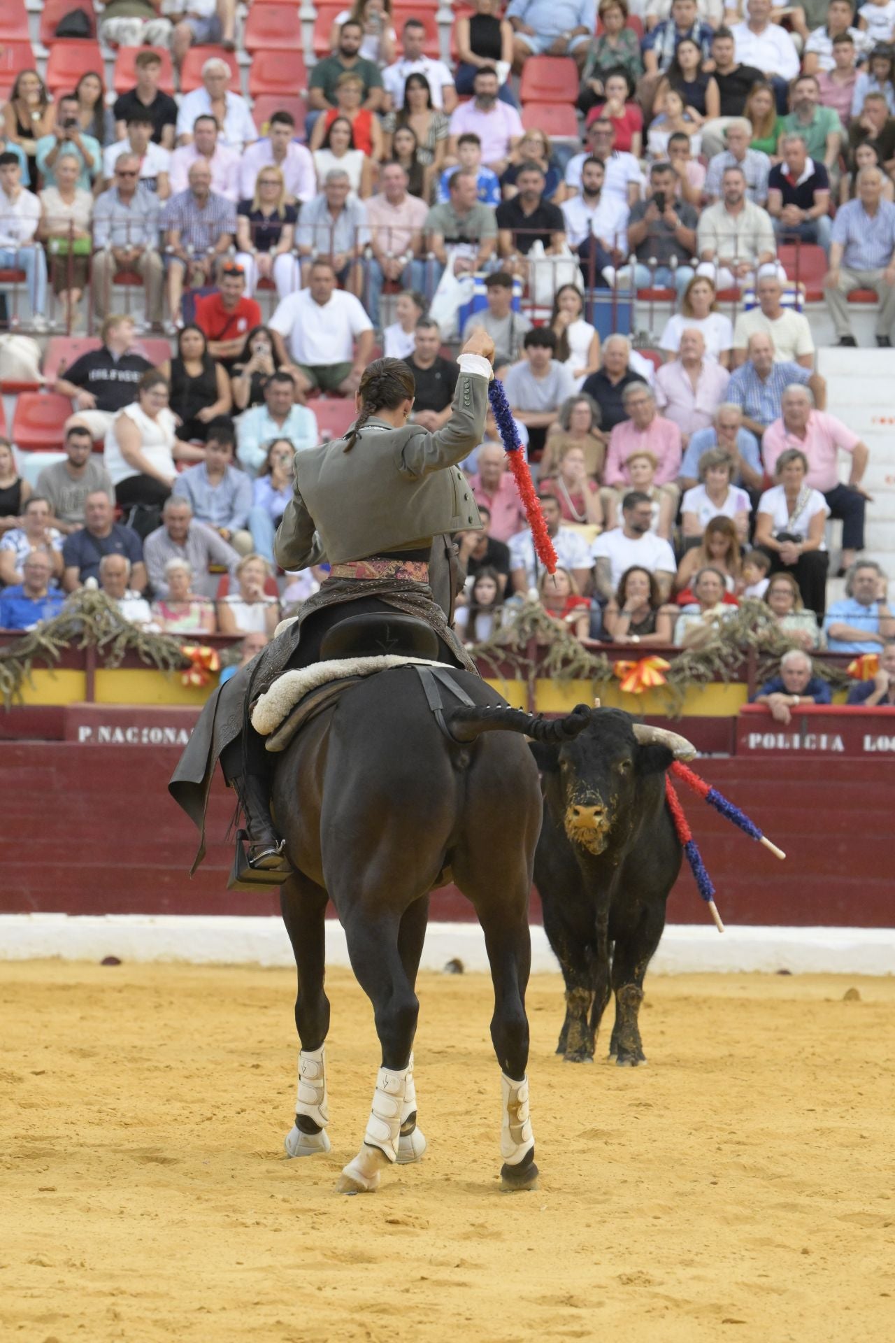 Las imágenes de la corrida de rejones de la Feria de Taurina de Murcia
