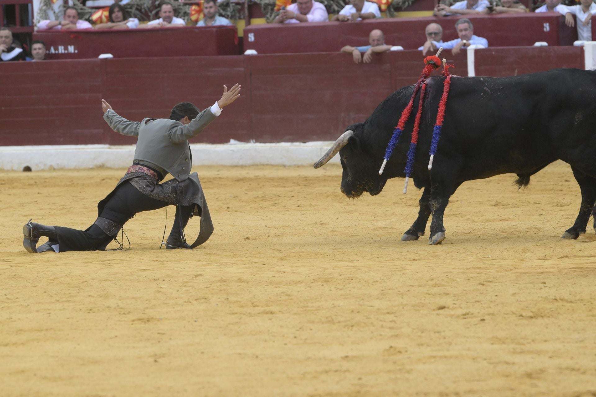 Las imágenes de la corrida de rejones de la Feria de Taurina de Murcia