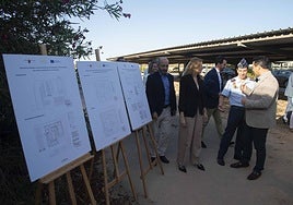 Presentación del proyecto este lunes en el aeropuerto.