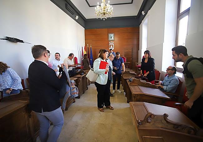 El Pleno de Cieza, este lunes.
