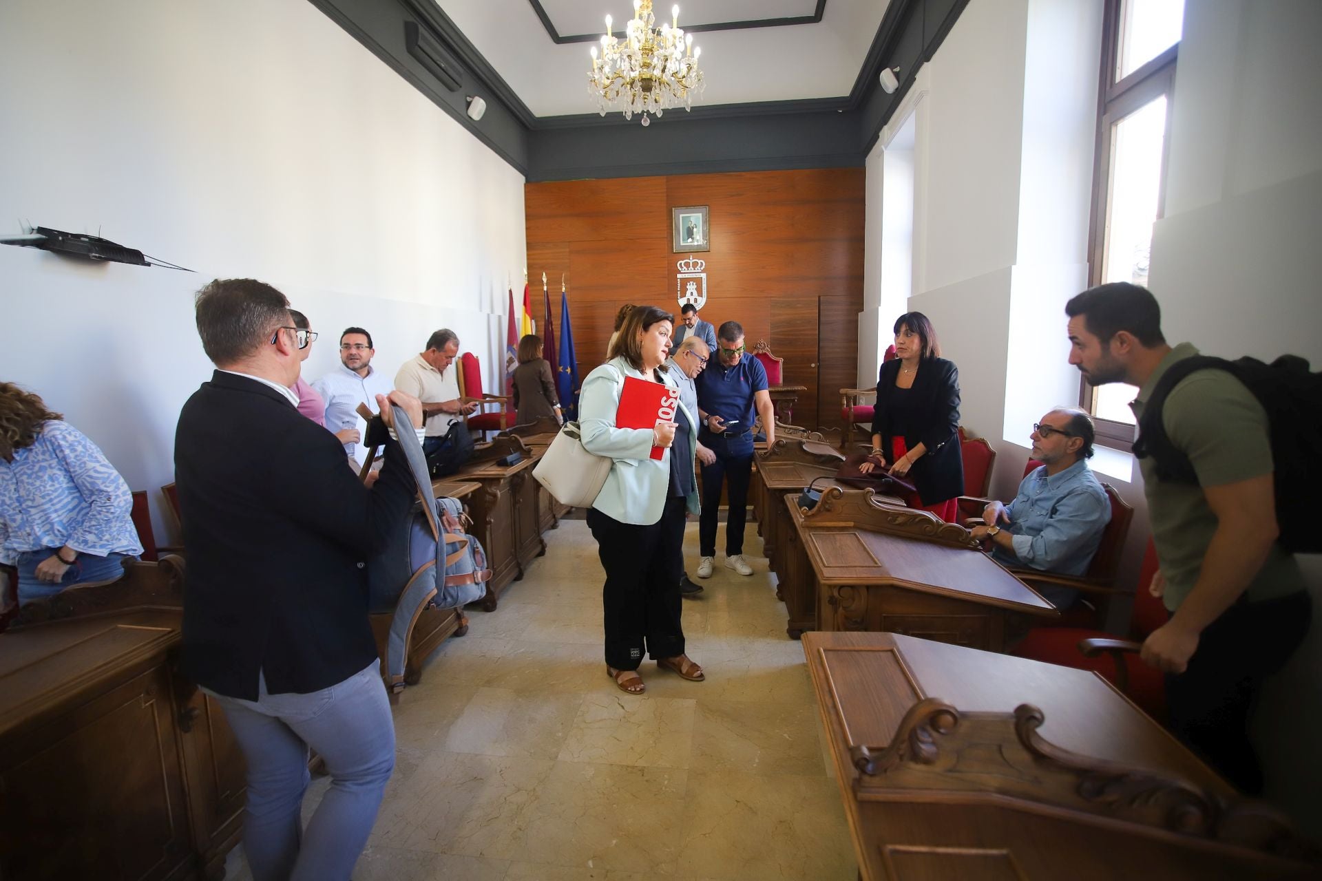 El pleno de la cuestión de confianza al alcalde de Cieza, en imágenes