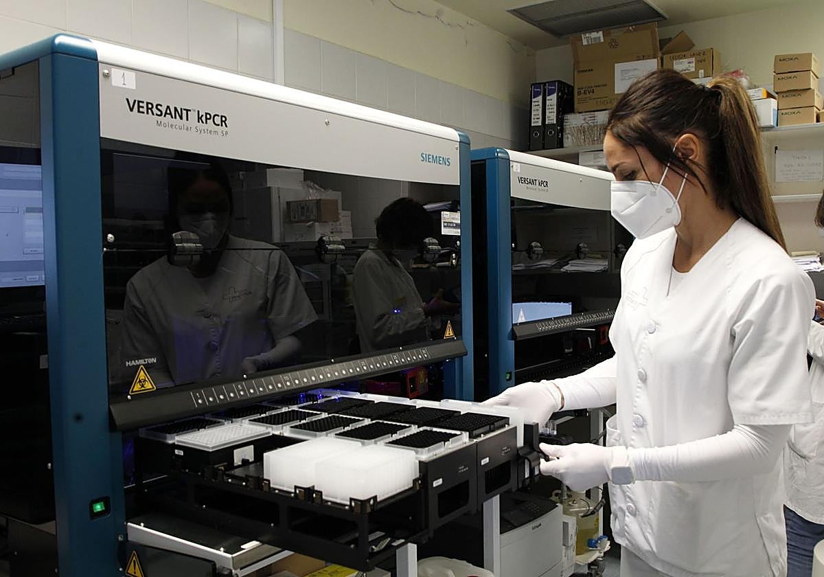 Laboratorio del Reina Sofía en una imagen de archivo.