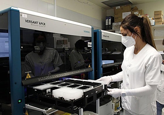Laboratorio del Reina Sofía en una imagen de archivo.