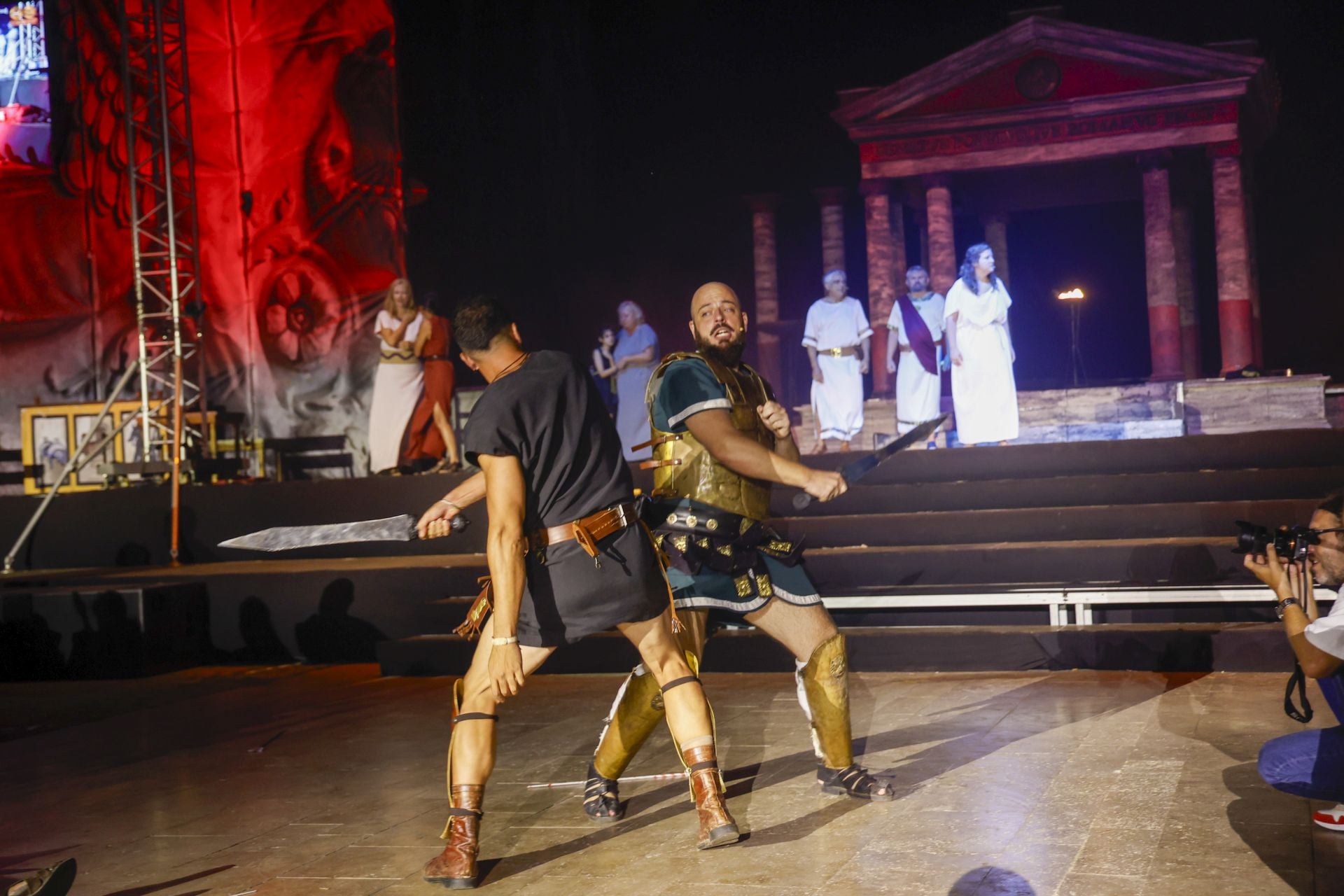 Las Destrucción de Sagunto de las Fiestas de e Carthagineses y Romanos, en imágenes