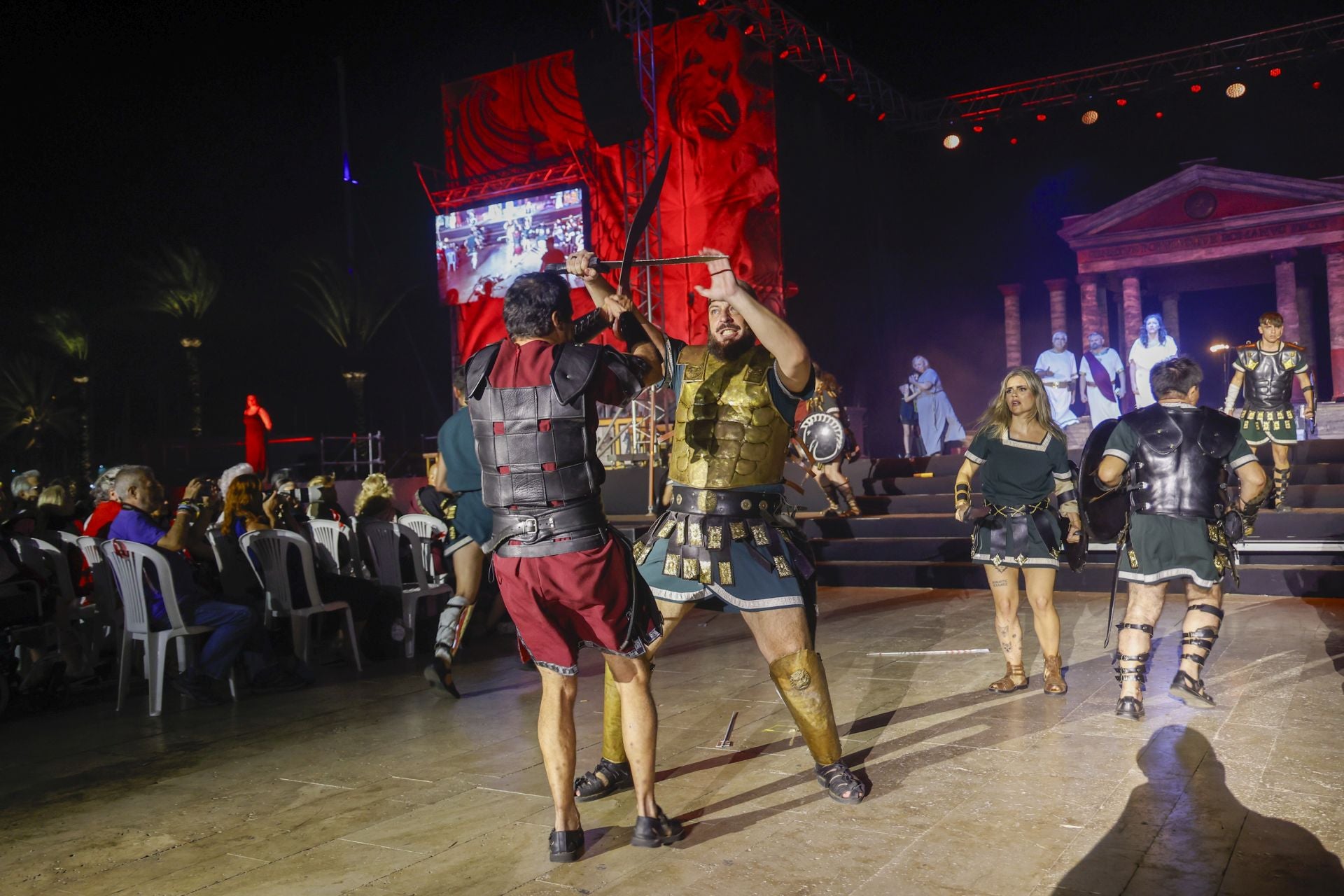 Las Destrucción de Sagunto de las Fiestas de e Carthagineses y Romanos, en imágenes