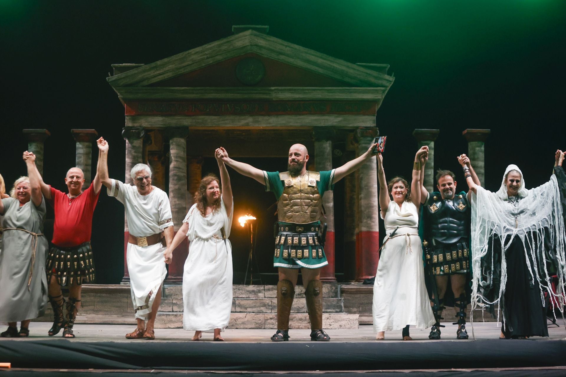 Las Destrucción de Sagunto de las Fiestas de e Carthagineses y Romanos, en imágenes