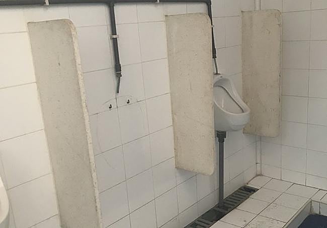 Otro aseo en un pésimo estado en el fondo sur alto del Cartagonova.