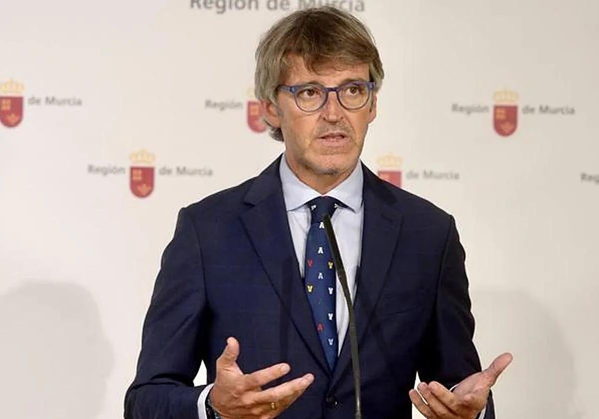 El consejero de Economía, Luis Alberto Marín