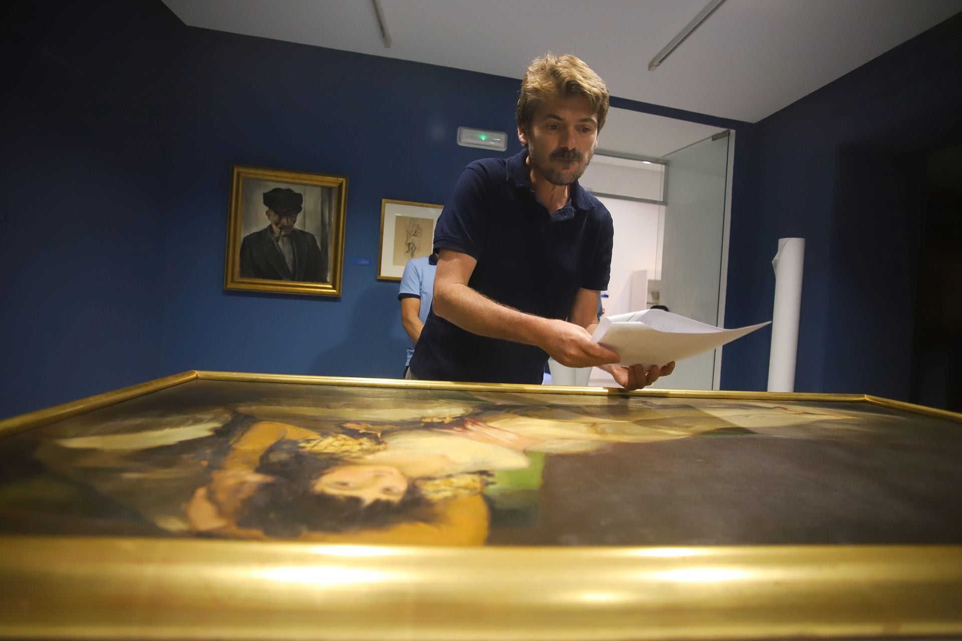 &#039;La maja vestida&#039; de Gaya, preparada para viajar a Bruselas, en imágenes