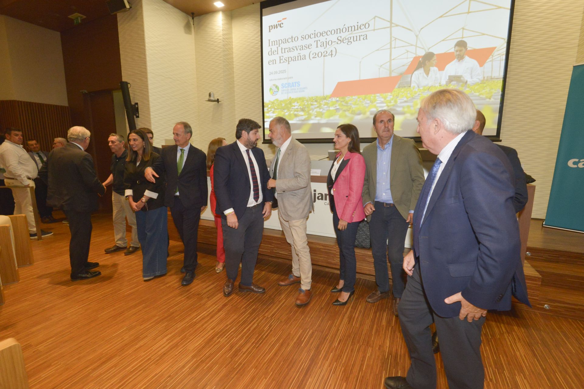 En imágenes, la presentación del estudio sobre el impacto socioeconómico del Trasvase