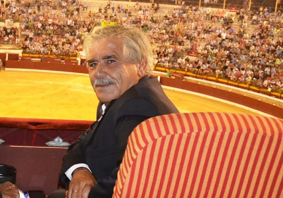 José Gaona Marco, en la plaza de toros de Murcia.