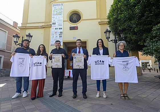 Presentación de la carrera por la iglesia de La Alberca.