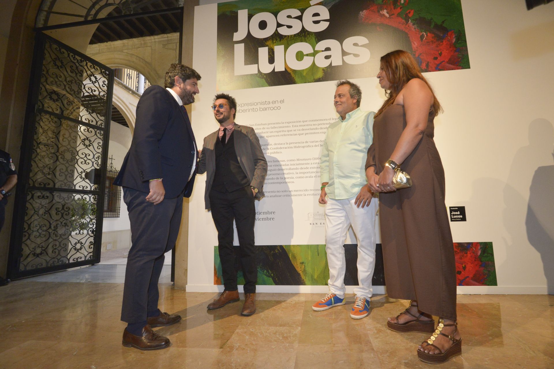 Las imágenes el homenaje a José Lucas en Murcia