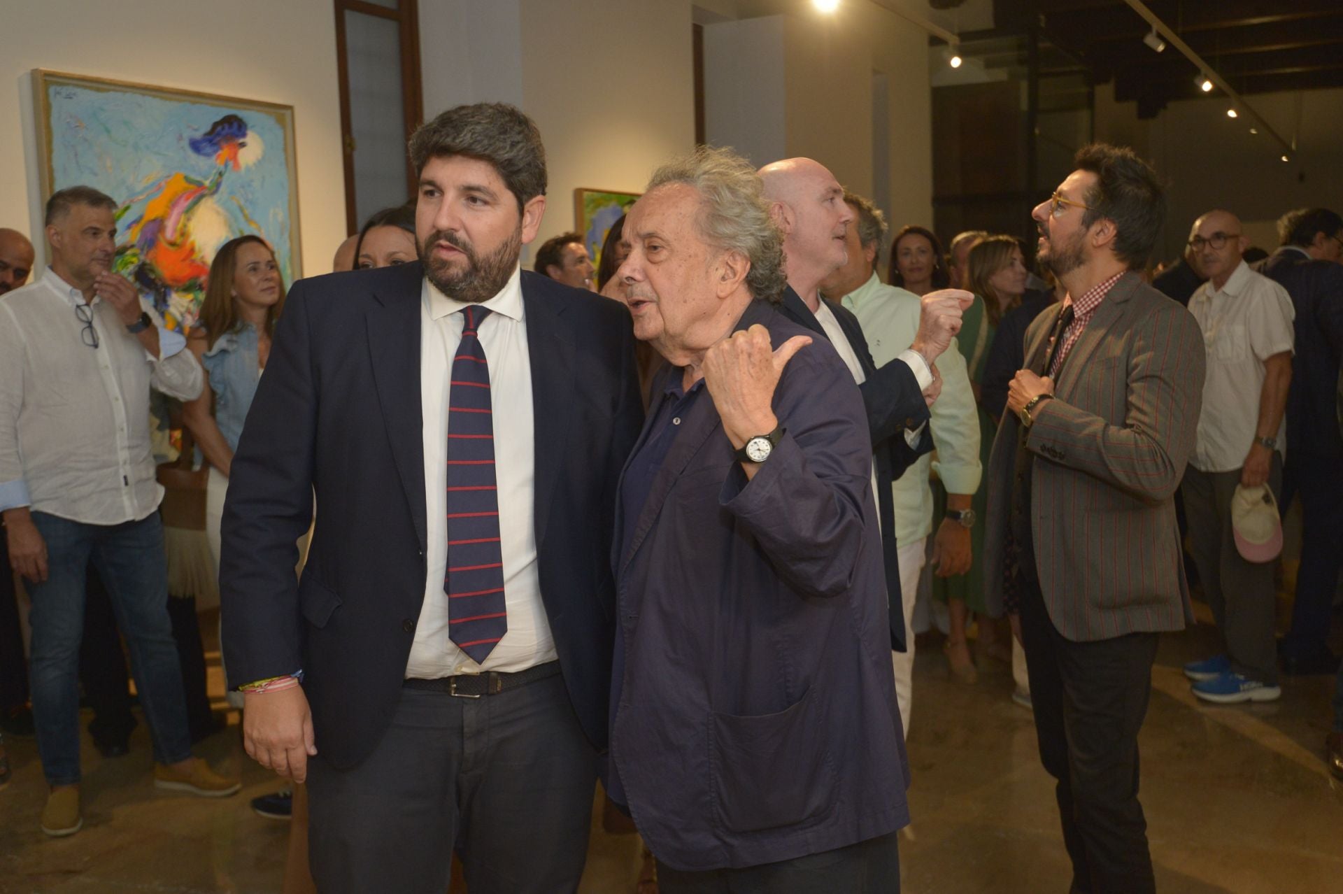 Las imágenes el homenaje a José Lucas en Murcia