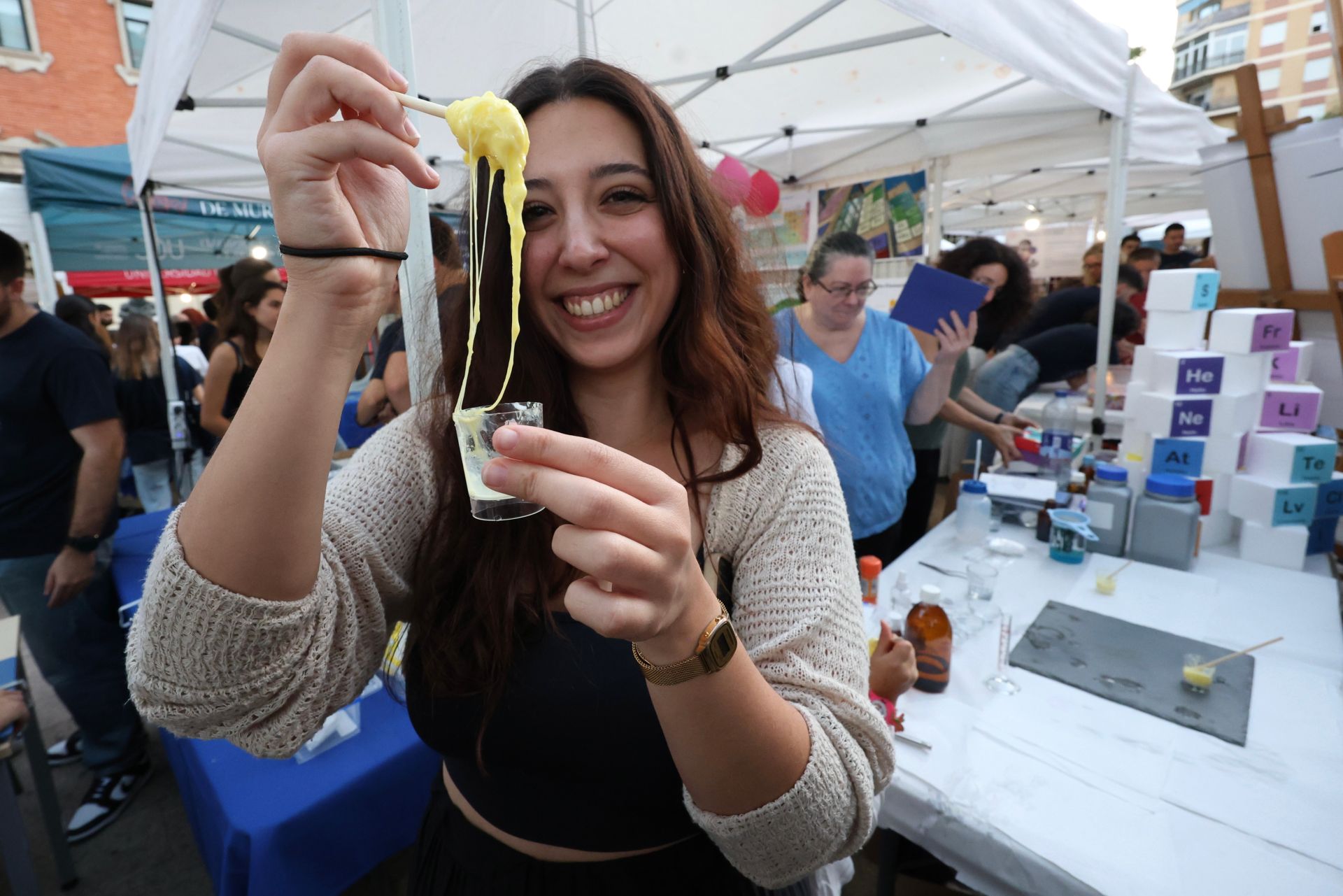 En imágenes, la Noche de los Investigadores en Murcia