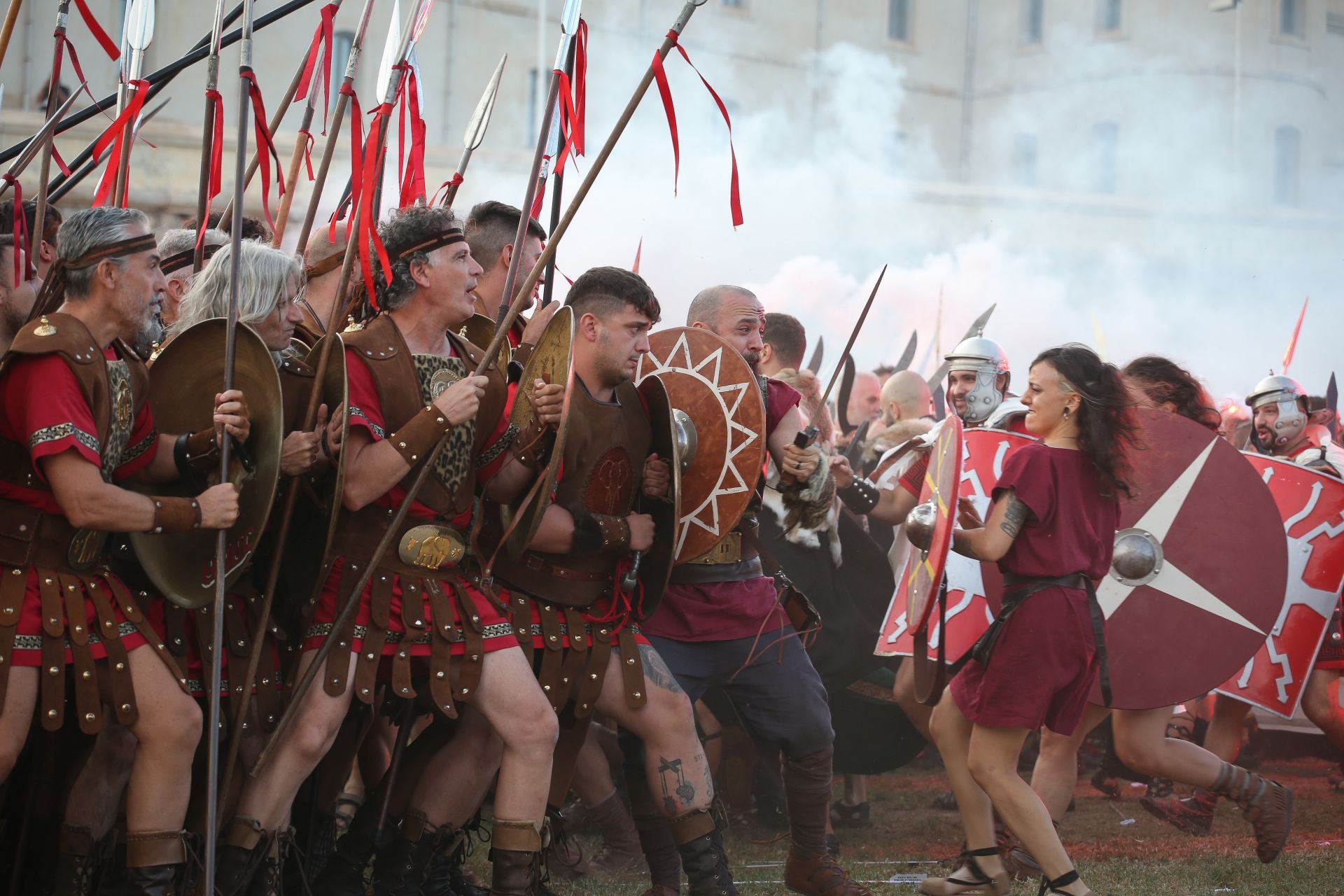 En imágenes, batalla por la Conquista de Qart Hadast en Carthagineses y Romanos