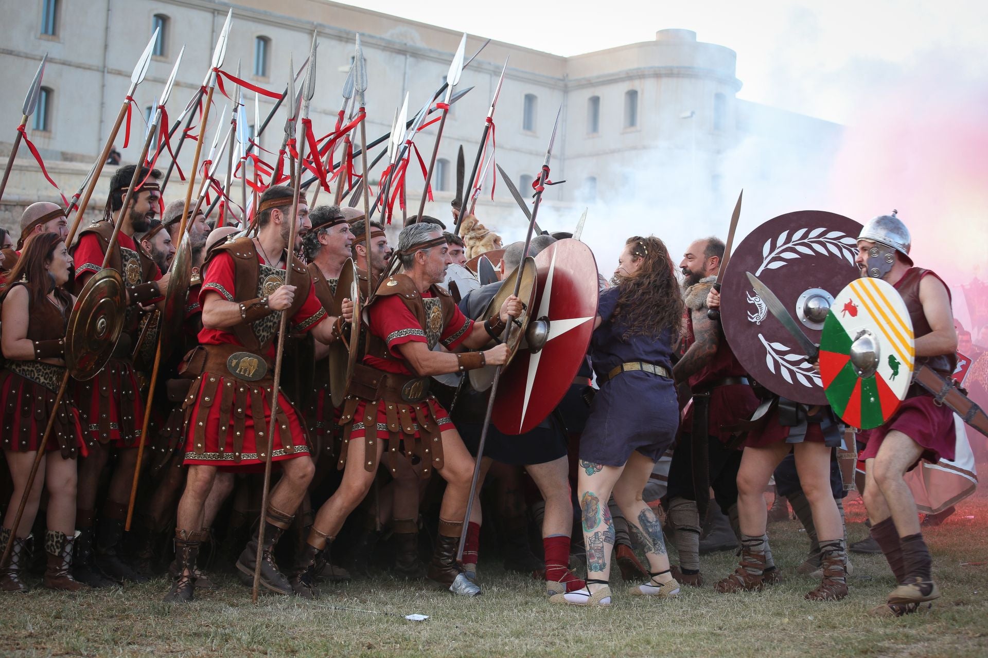 En imágenes, batalla por la Conquista de Qart Hadast en Carthagineses y Romanos