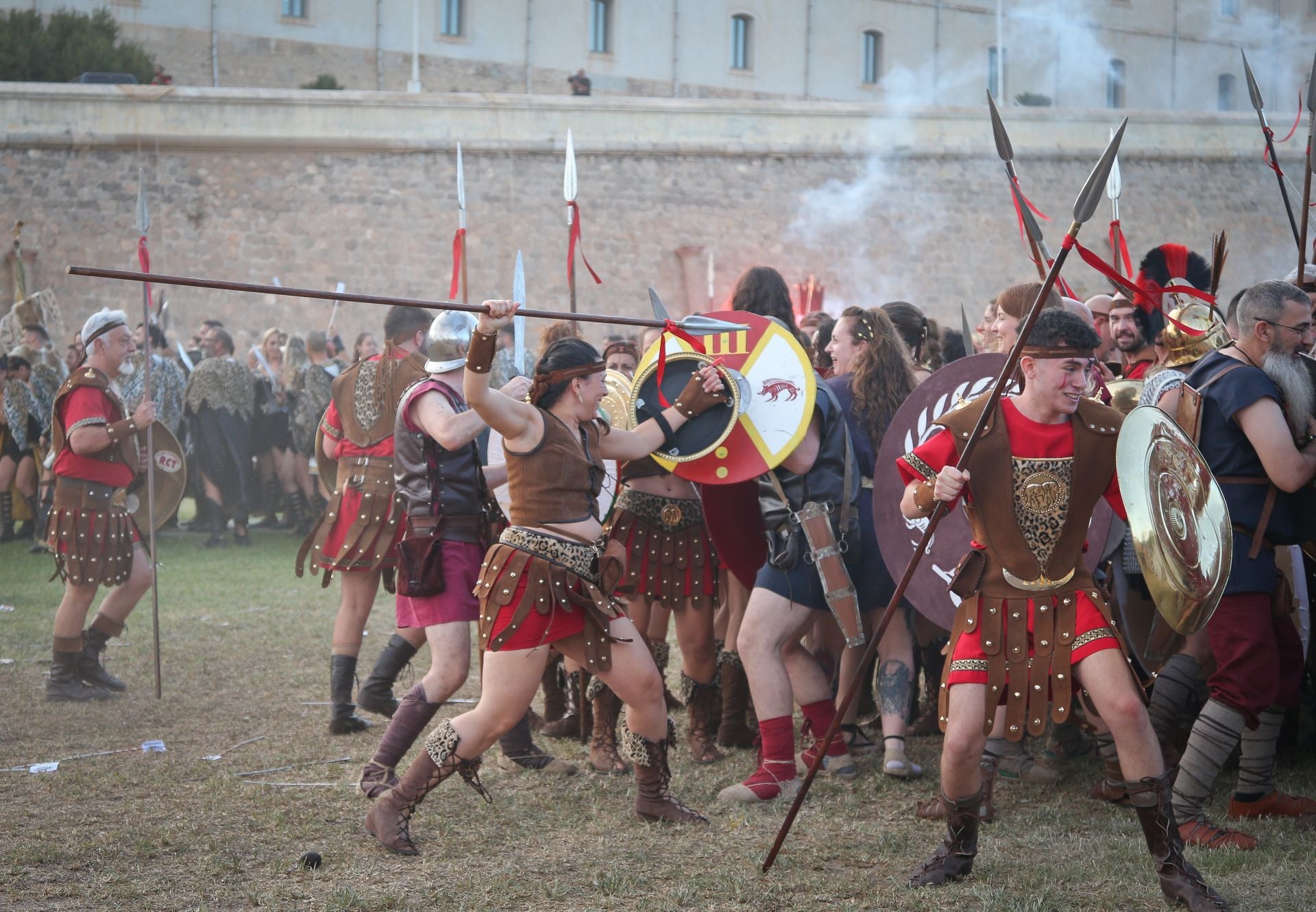 En imágenes, batalla por la Conquista de Qart Hadast en Carthagineses y Romanos