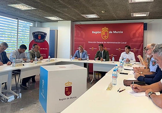 La Comisión de Coordinación de las Policías Locales este viernes.
