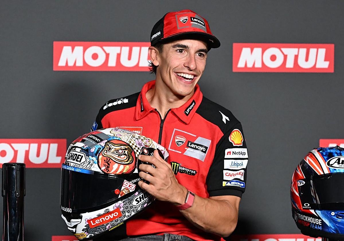 Marc Márquez, en el circuito de Motegi, cita de este fin de semana.