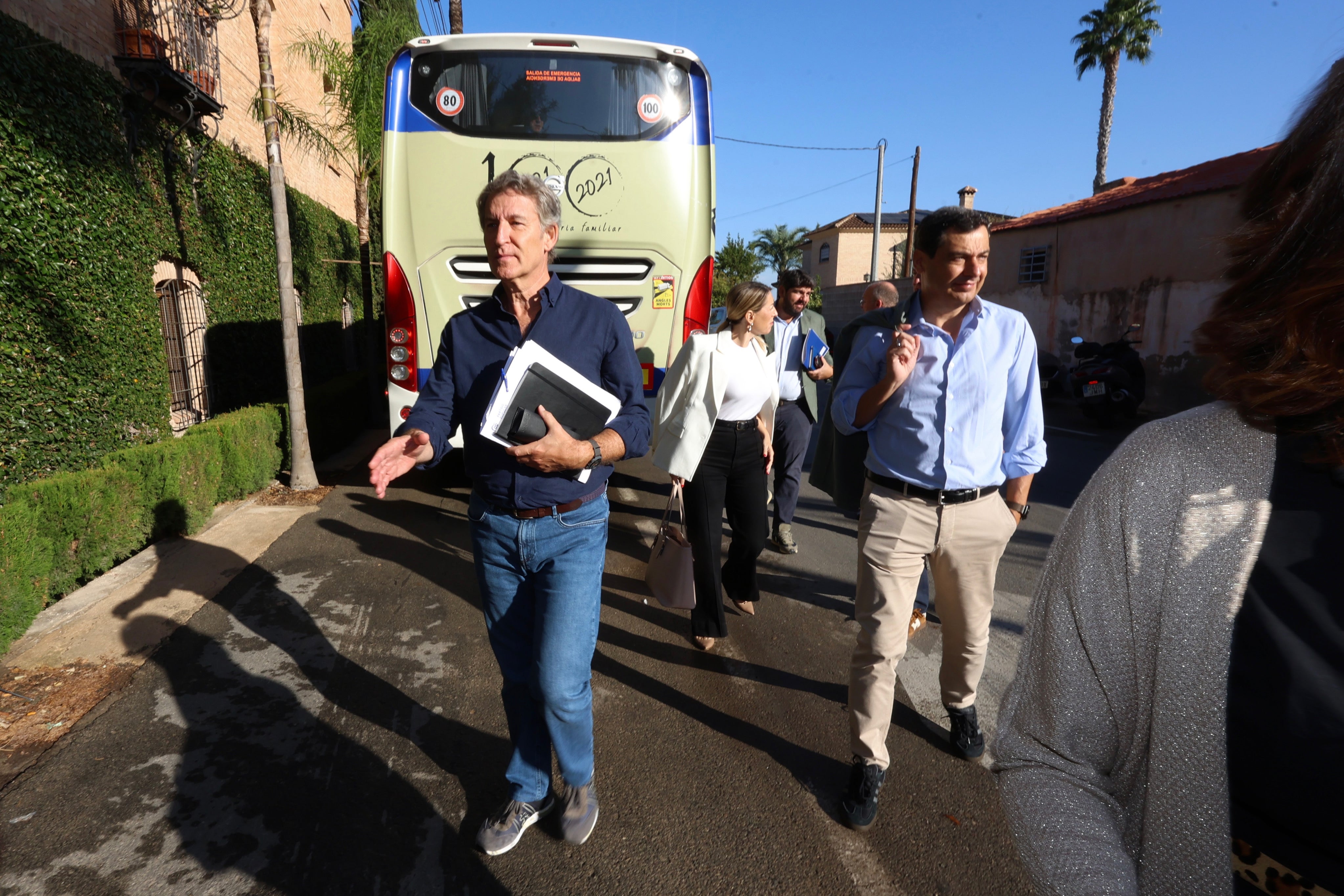 En imágenes, los presidentes autonómicos del PP llegan a la cumbre en Murcia