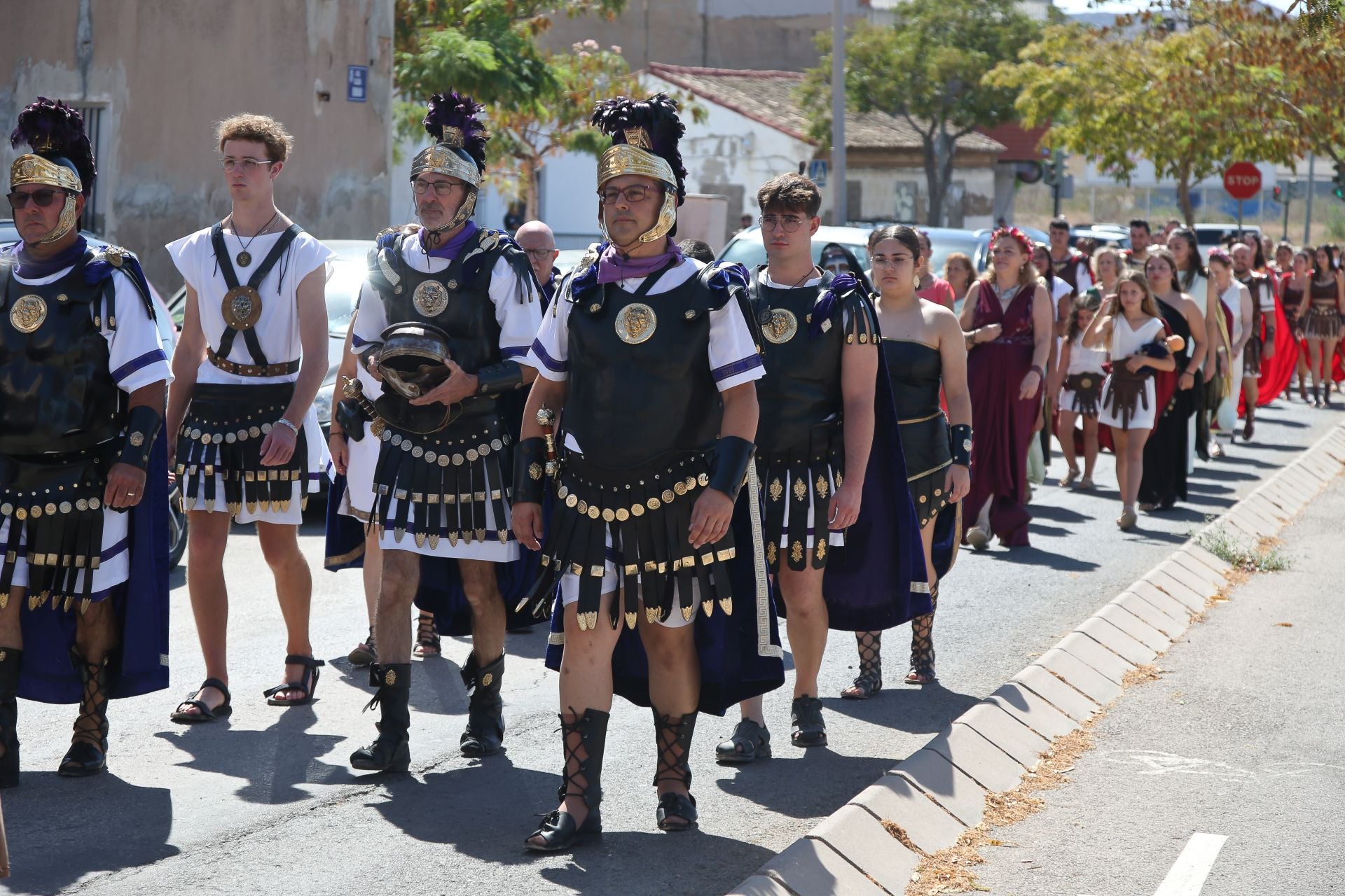 En imágenes, el homenaje a los caídos en batalla de Carthagineses y Romanos