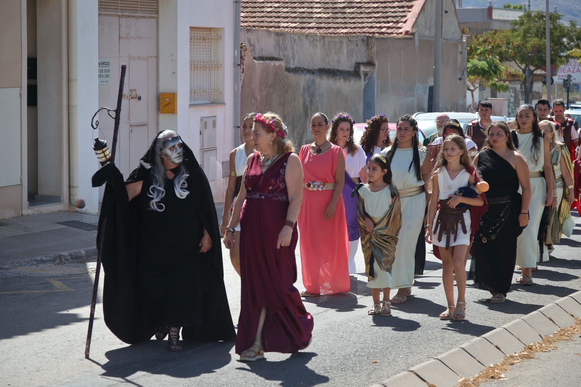 En imágenes, el homenaje a los caídos en batalla de Carthagineses y Romanos