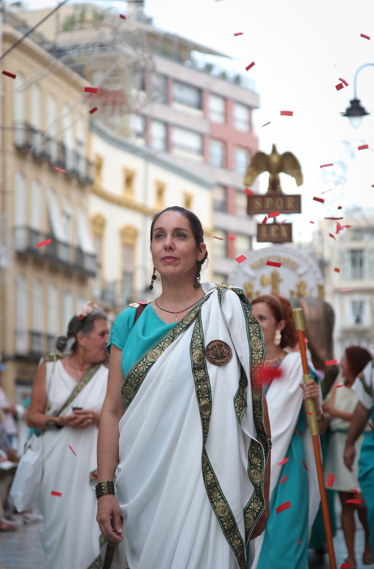 Las imágenes del gran desfile de Carthagineses y Romanos