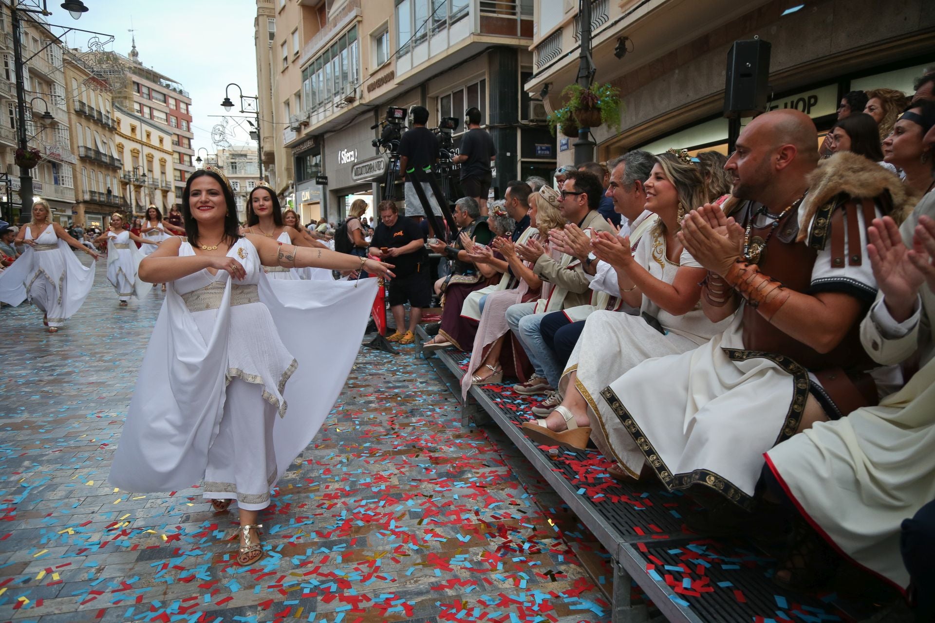 Las imágenes del gran desfile de Carthagineses y Romanos