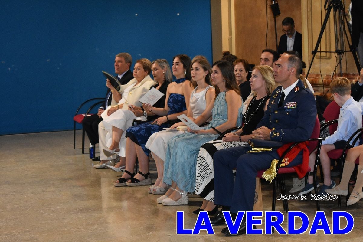 Imágenes de la entrega del título de Hijo Predilecto de Caravaca al general Pascual Soria