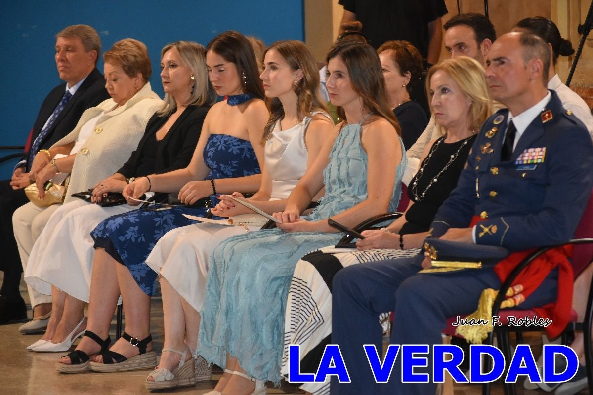 Imágenes de la entrega del título de Hijo Predilecto de Caravaca al general Pascual Soria