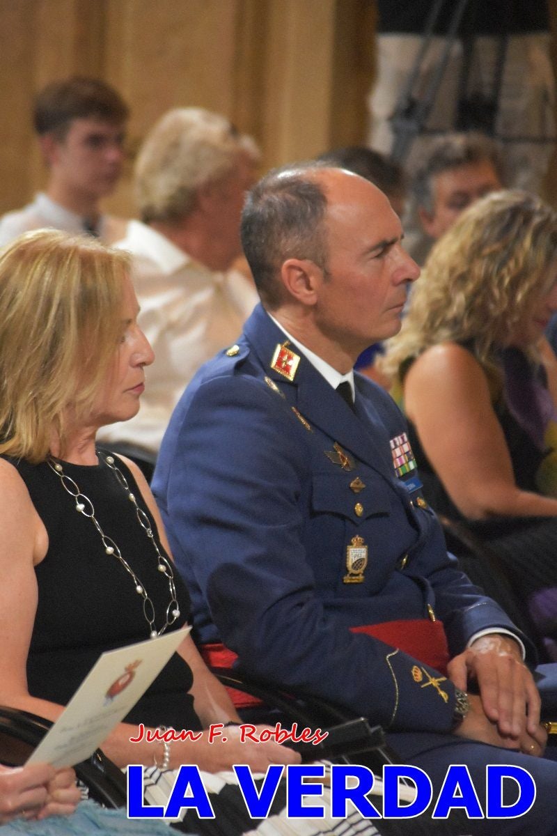 Imágenes de la entrega del título de Hijo Predilecto de Caravaca al general Pascual Soria