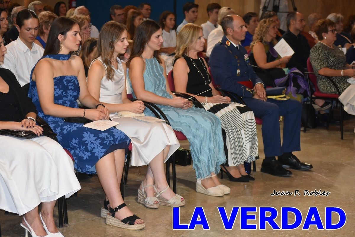 Imágenes de la entrega del título de Hijo Predilecto de Caravaca al general Pascual Soria