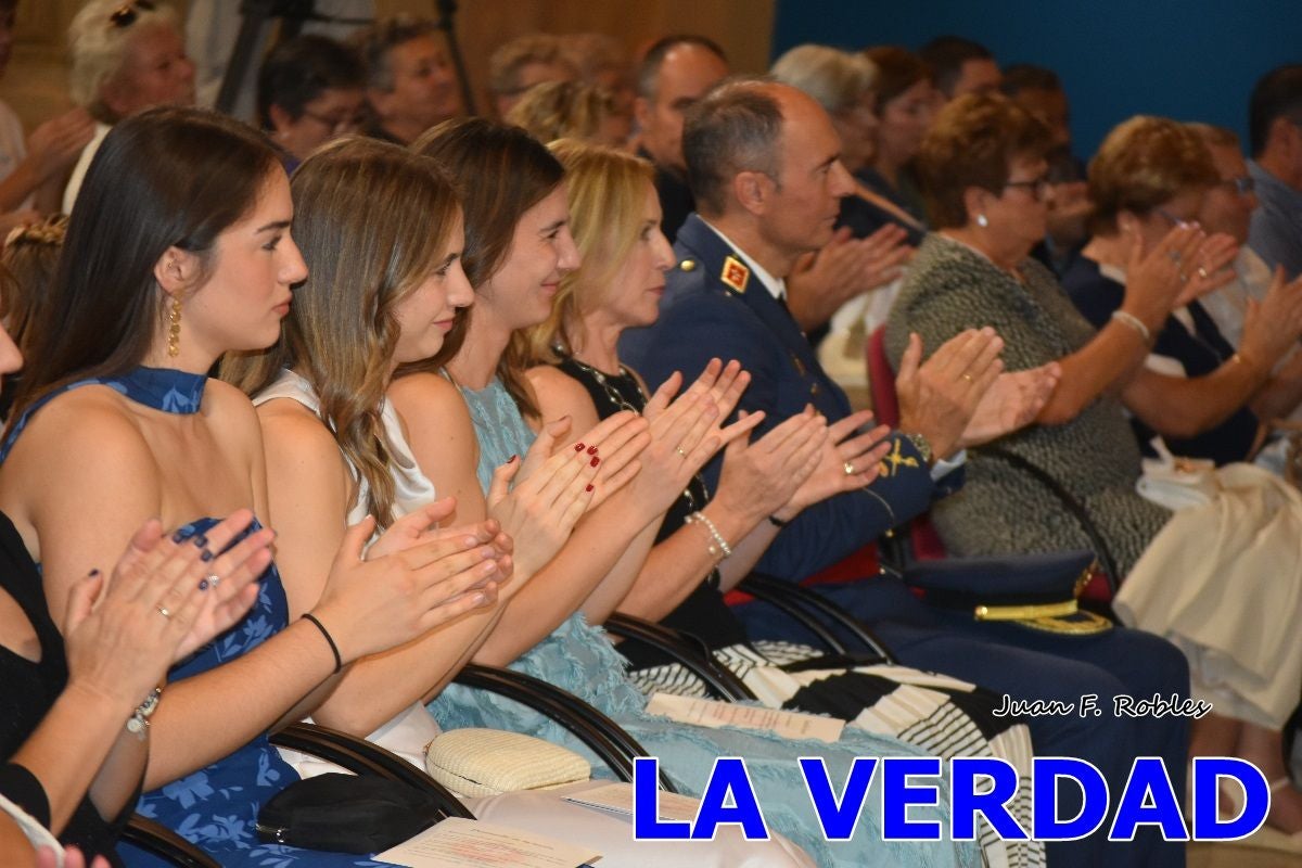 Imágenes de la entrega del título de Hijo Predilecto de Caravaca al general Pascual Soria