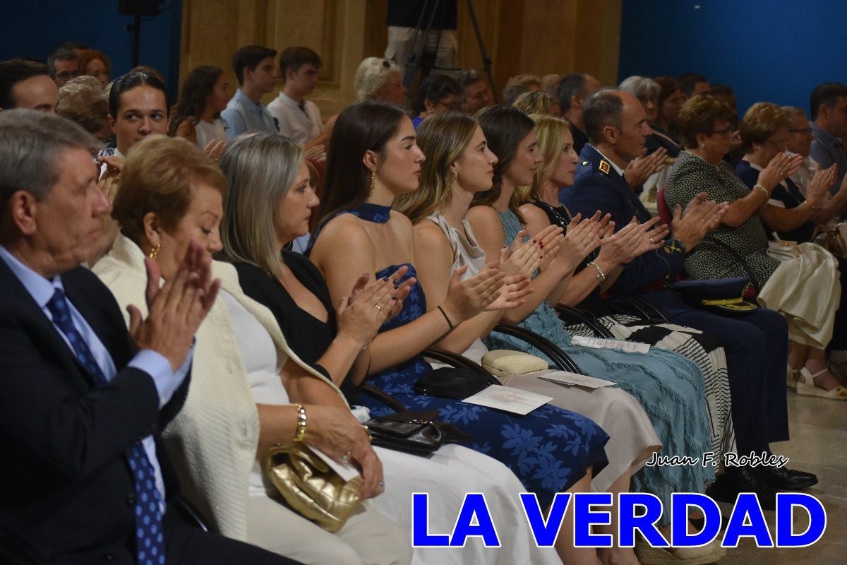 Imágenes de la entrega del título de Hijo Predilecto de Caravaca al general Pascual Soria